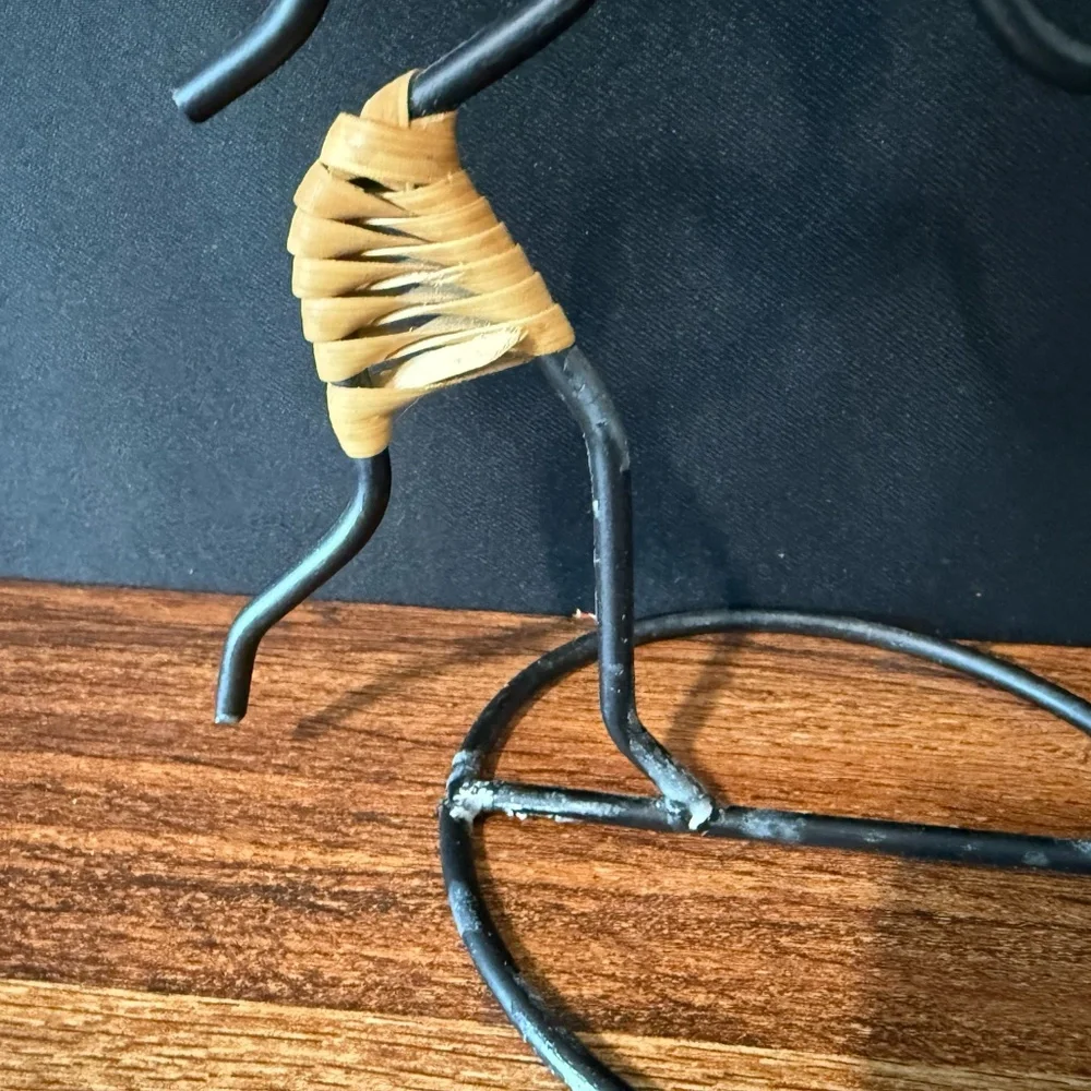Metal Dancing Woman Candle Holder